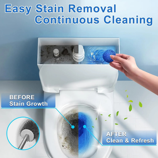 Imported Toilet Bowl Cleaner Tablets (Pack Of 10) (HIGHLY RECOMMENDED💯)(50% OFF ON SALE🤩🤩)
